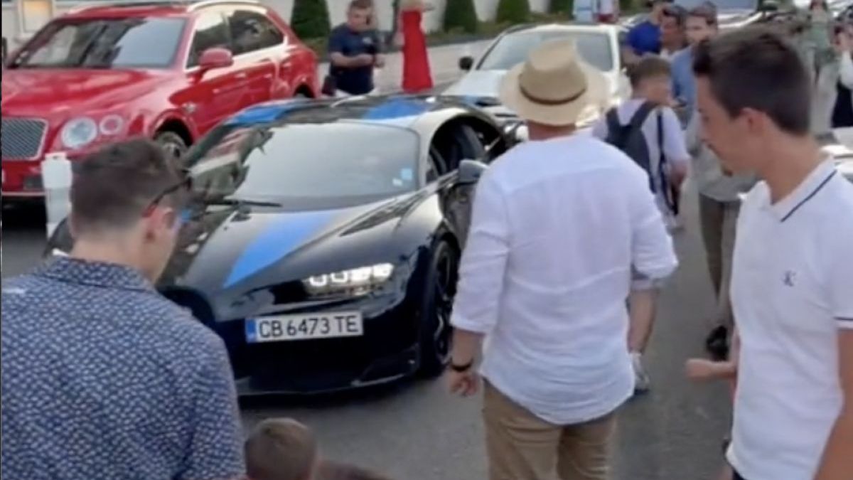 BG баровецът с Бугатито блокира движението в Монако ВИДЕО