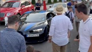 BG баровецът с Бугатито блокира движението в Монако ВИДЕО