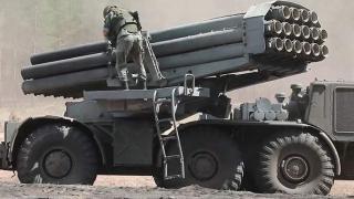 Показаха работата на РСЗО "Ураган" по време на военните действия ВИДЕО