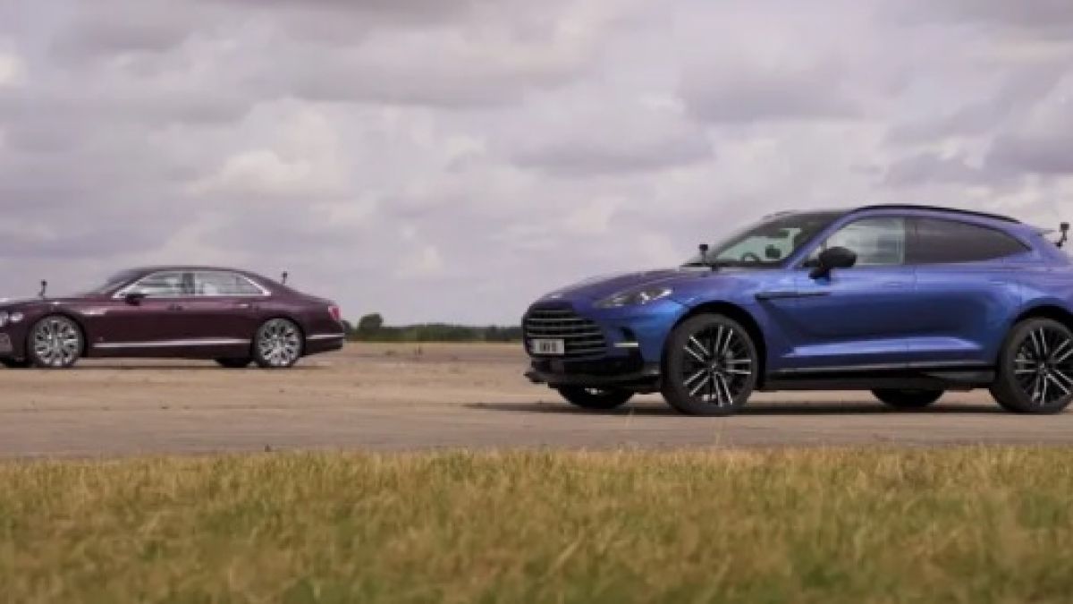 Зрелищно ВИДЕО: Нови и мощни Aston Martin и Bentley бяха сравнени в бясна драг гонка
