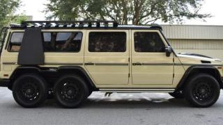 Продава се уникална лимузина Mercedes-Benz G-класа с шест колела ВИДЕО