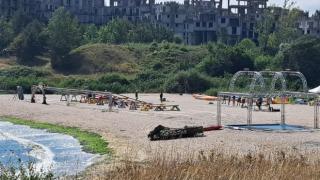 Зловещ кадър от нашето море по време на снимките на "Игри на волята"