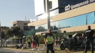 Притеснителни новини за шофьора, забил се в стълб на столичното "Цариградско" 
