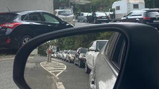Внимание, шофьори! Адска тапа към Турция през Малко Търново СНИМКИ
