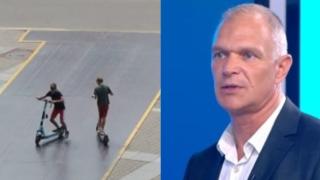 Държавен експерт каза кой най-добре може да контролира децата с тротинетките