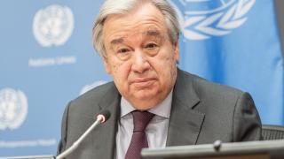 Генералният секретар на ООН пристигна на необявено предварително посещение в Молдова
