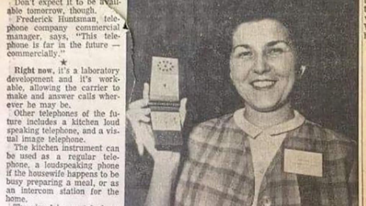Шок! Във вестник от 1963 г. има предсказание за появата на смартфоните СНИМКА