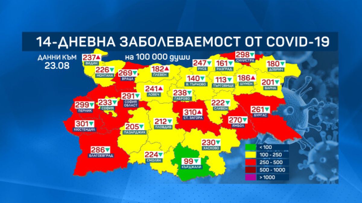 Последни К-19 новини за България! Ето какво става в Кърджали КАРТА
