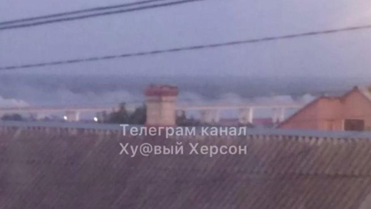 ВИДЕО от войната: Експлозии разтърсват Херсон 