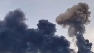 ВИДЕО от войната: В района на Запорожие с един удар бе унищожен дивизион С-300 на ПВО