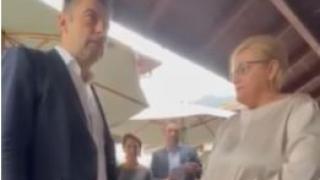 Жена приклещи Петков с неудобни въпроси в Тетевен, а той подви опашка и... ВИДЕО
