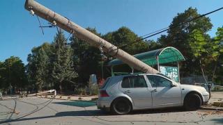 Жестока катастрофа край Пловдив остави цяло село без ток