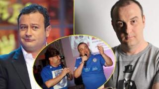 Рачков и Краси Радков се оляха в Слънчев бряг, туристи побесняха 
