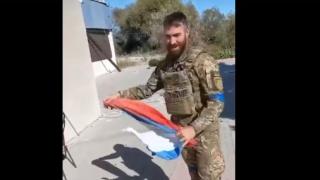 Разкриха кой е US наемникът, разкъсал руското знаме в Купянск ВИДЕО