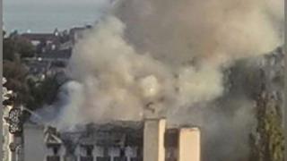 Дронове-камикадзе "Шахид-136" унищожиха щаба на оперативното командване "Юг" в Одеса ВИДЕО