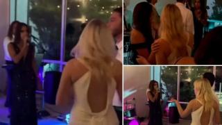 Певица се озова случайно на сватбата на бившия си и му вгорчи живота ВИДЕО 
