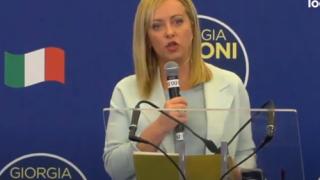 Ето какво каза очакваната първа в историята премиерка на Италия след изборите ВИДЕО