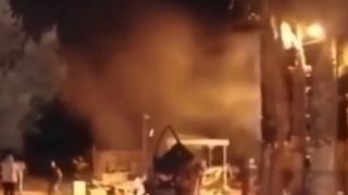 Терористично нападение в полицейски участък в Турция ВИДЕО
