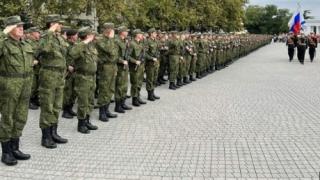 ВИДЕО от войната: Крим и Севастопол изпратиха мобилизираните бойци