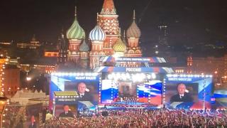 Победата ще бъде наша, отсече Путин от Червения площад ВИДЕО