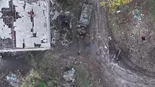 ВИДЕО от войната: Спецгрупа на ВСУ се натъкна на бойци от батальона "Спарта"
