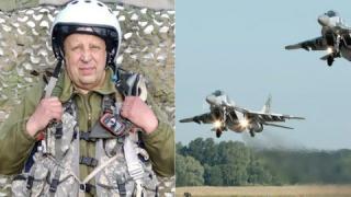 Украйна се сбогува с командира на "Призрака на Киев", тялото му открито край български бряг