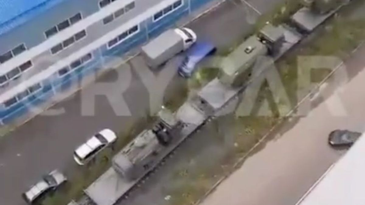 Сигнал към Запада: ВИДЕО запечата "конвоя на смъртта" в Русия