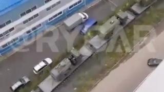 Сигнал към Запада: ВИДЕО запечата "конвоя на смъртта" в Русия