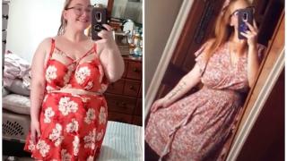 26-годишна тежеше 130 кг., но след шокираща снимка свали 73 от тях