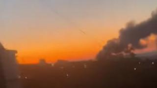 Извънредно! Взрив и огромен пожар на Кримския мост ВИДЕО