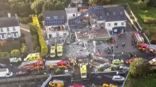 Експлозия на бензиностанция в Ирландия, има жертви ВИДЕО