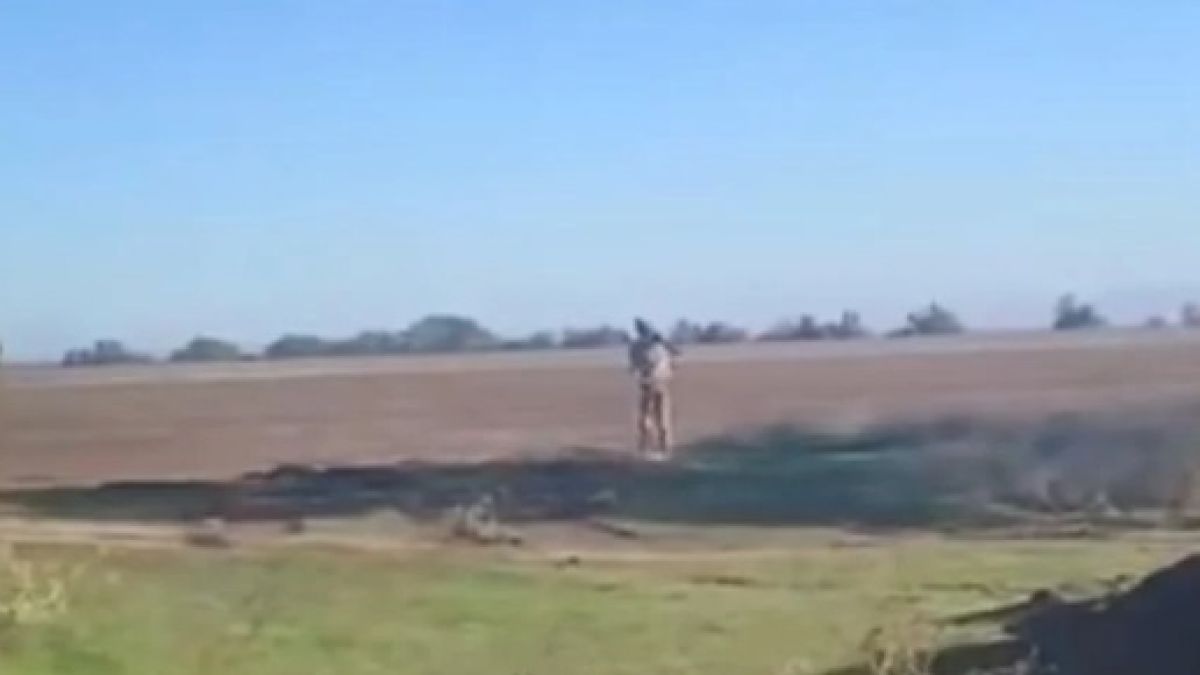 ВИДЕО от войната: Украински войник свали руска ракета с ПЗРК