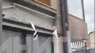 Въоръжен македонец нахлу в българския културен клуб в Охрид и стана страшно! ВИДЕО