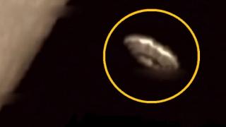 Запечатаха на ВИДЕО до Луната 50-километрово НЛО с форма на диск