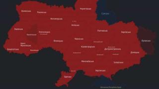 Сирени за въздушна тревога в цяла Украйна, гърмят експлозии, дронове-камикадзета налитат като оси