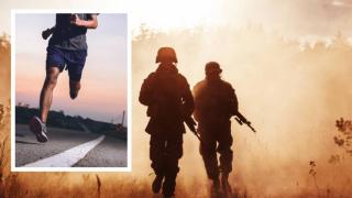 Подпали подметките: Руснак с бесен спринт бяга от мобилизацията в Санкт Петербург ВИДЕО
