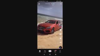 Поредно изстъпление с луксозен автомобил на наш плаж ВИДЕО 
