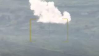 ВИДЕО от войната: Руски граничари унищожиха минохвъргачка, обстрелвала Шебекино