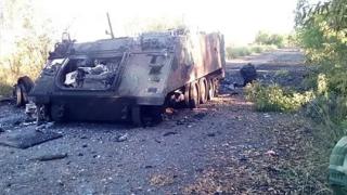 ВИДЕО от войната: Украински войници с US БТР M113 попаднаха в засада