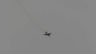 ВИДЕО от войната: Моментът на свалянето на Су-25 в района на Бахмут бе заснет