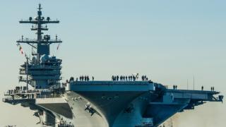 Ядреният US самолетоносач "Джордж Буш" хвърли котва близо до България