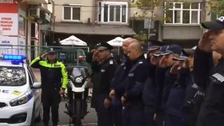 Вой на сирени и минута мълчание в цялата страна в памет на загиналия граничар ВИДЕО