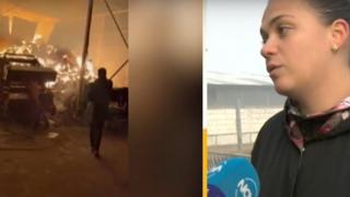 Щети за милиони: Проговориха фермерите украинци, опожарени в Петрич ВИДЕО