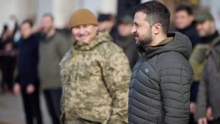 Зеленски посети Херсон, каза тръгват ли украинските войски към Москва СНИМКИ