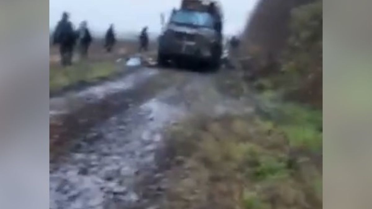 ВИДЕО 18+ от войната: Руската армия унищожи отряд от полски наемници