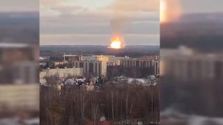 Извънредно: Взрив разтърси газопровод край Санкт Петербург ВИДЕО