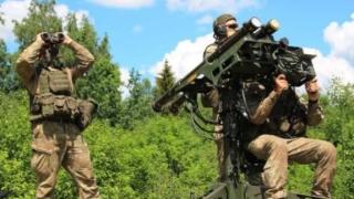 ВИДЕО от войната: ВСУ използваха за първи път стационарна установка от два Stinger-а