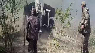 ВИДЕО от войната: Показаха как 6-и полк на ЛНР унищожава позиции на ВСУ край Соледар
