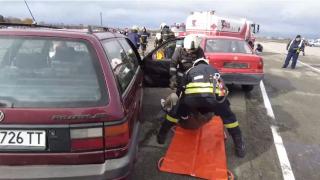 Почерня от полиция, пожарни и линейки на старозагорското летище, ето какво се случи ВИДЕО