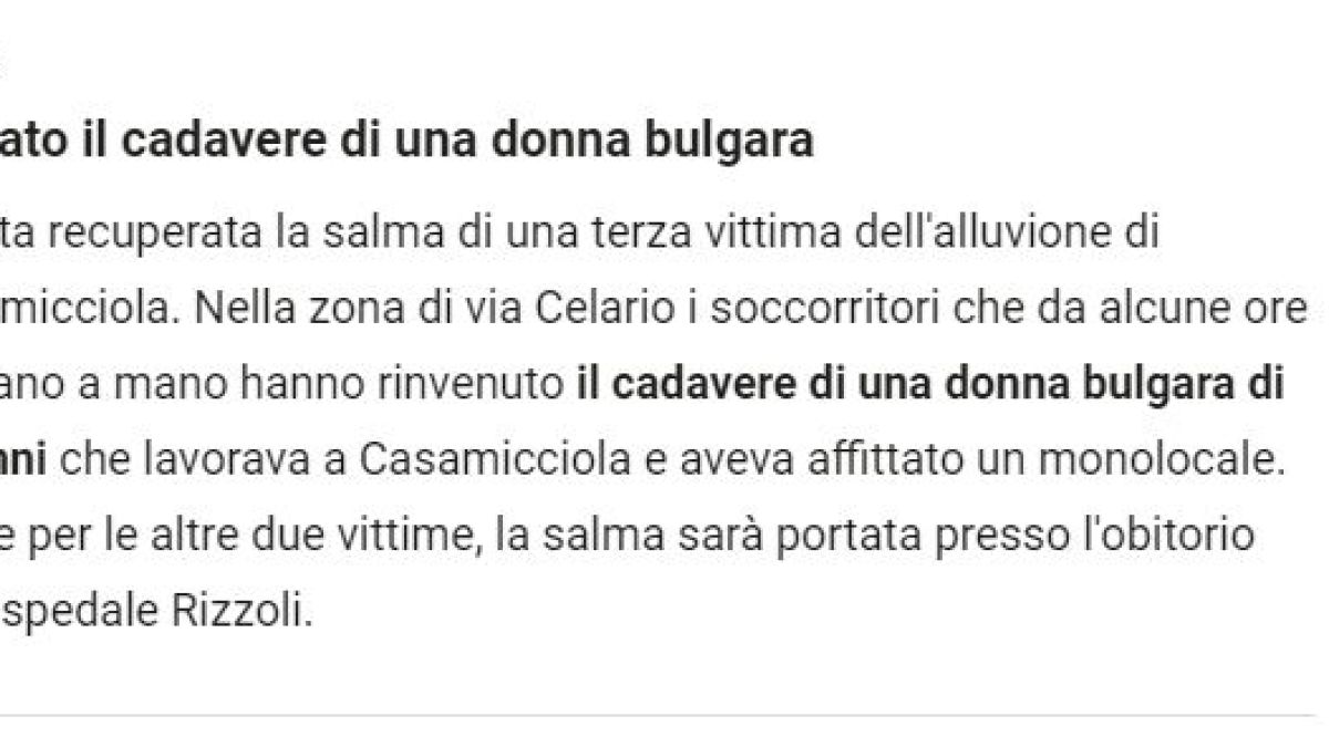 Il Mattino обяви най-лошата новина за българката Нина, която изчезна след свлачище в Италия СНИМКИ